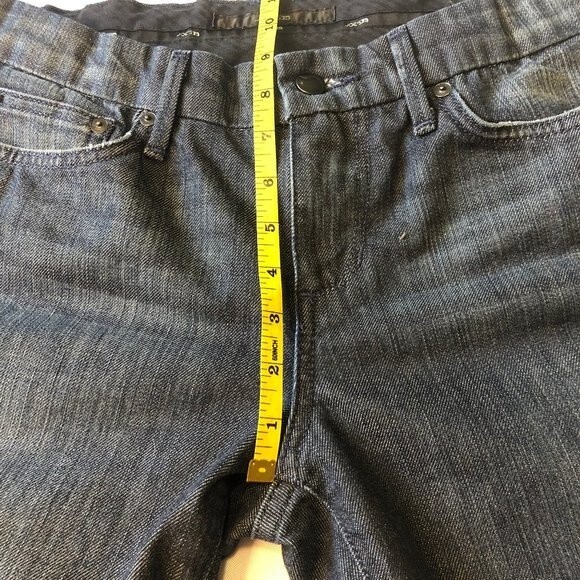 Joe's Jeans Dark Wash Ian Bootcut Jeans Size 32 Pockets Boot Cut Dark Blue Black - Picture 10 of 12